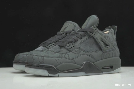 Jordan Black 4 Retro Kaws 1002